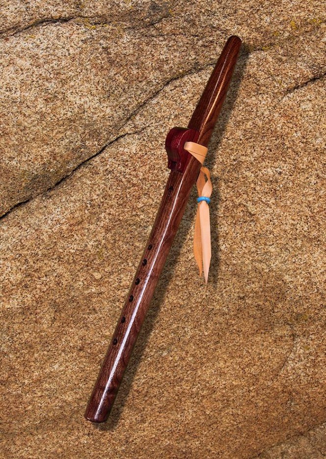 Walnut Backpacker Love Flute